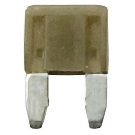 WIRTHCO ENGINEERING WirthCo 24107 MinBlade Fuse - 7.5 Amp (Brown), Pack of 5 24107